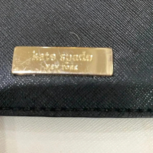 Kate Spade Tilden Place Alek Crossbody Cement/black in new condition - Picture 6 of 7